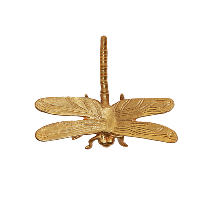 Exquisite Dragonfly Wall Accent - Cast Metal