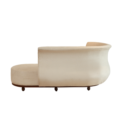 Onda Chaise / Sofa - Teak Wood