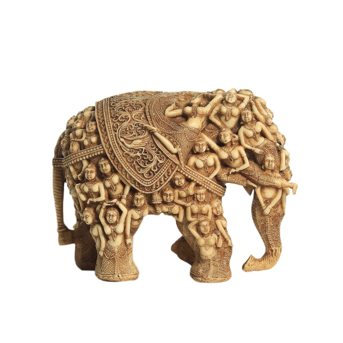 Lady Elephant  - Beige in Marble Dust