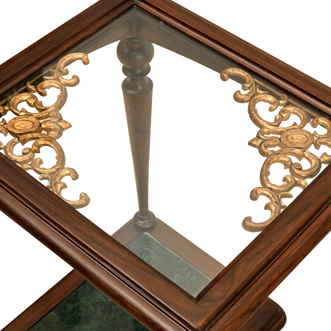 Naaz C  Table - Teak Wood