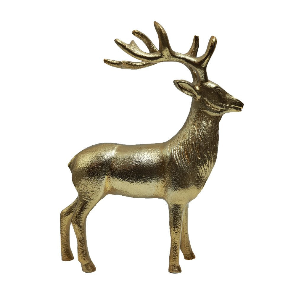 Majestic Stag  - Small Golden in Metal