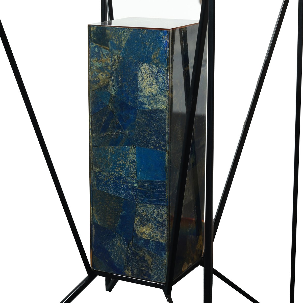 Lapiz Cluster Tables - Set of 2 in Acrylic, Metal and Resin