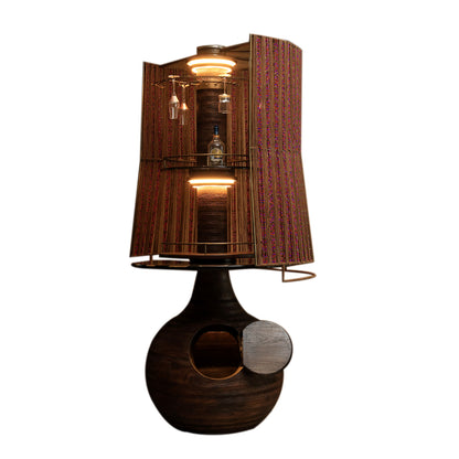 Bondara Lamp Bar  - Teak Wood