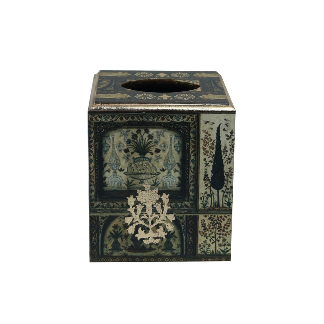 Chinar Tissue Box - Wood