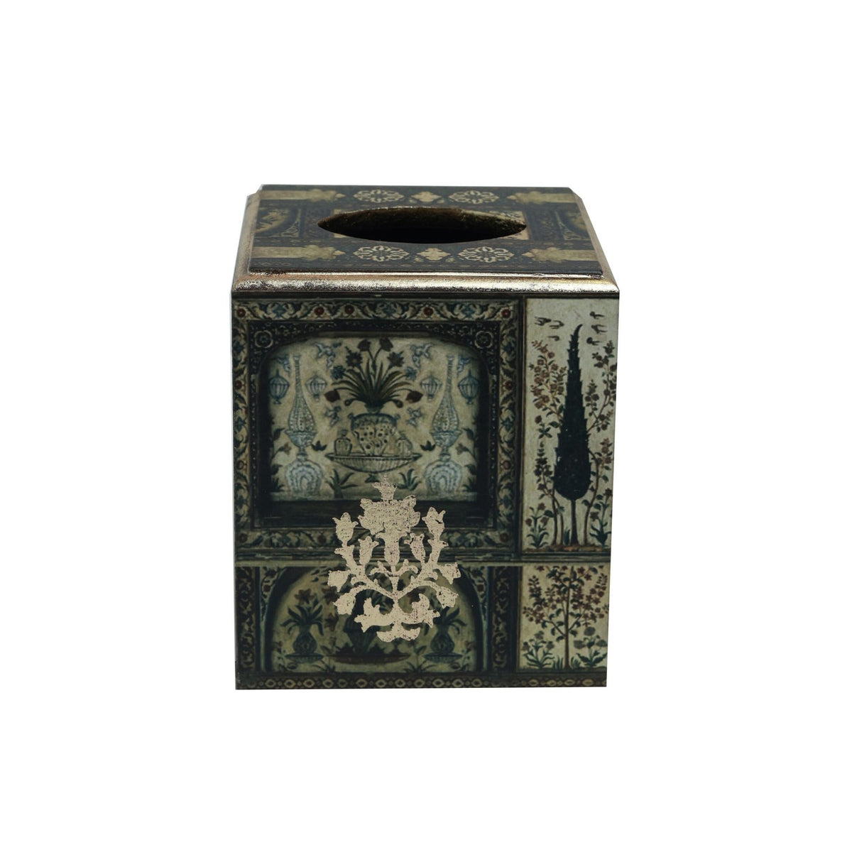 Chinar Tissue Box - Wood
