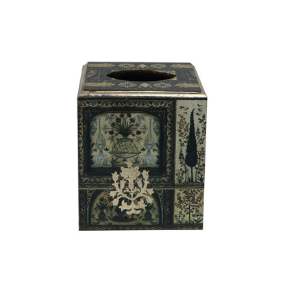 Chinar Tissue Box - Wood