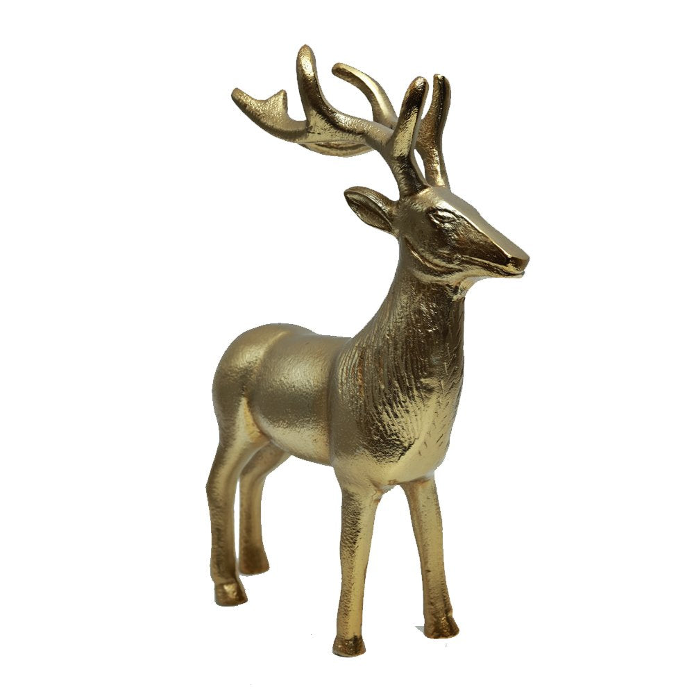 Majestic Stag  - Small Golden in Metal