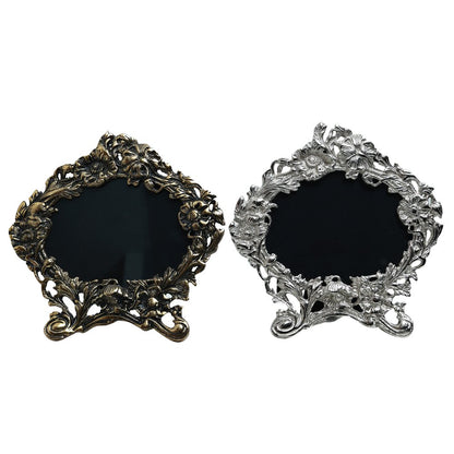 Vintage Pierced Frame -  Gold  in Metal 6" X 4"