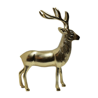 Majestic Stag - Large Golden  in Metal