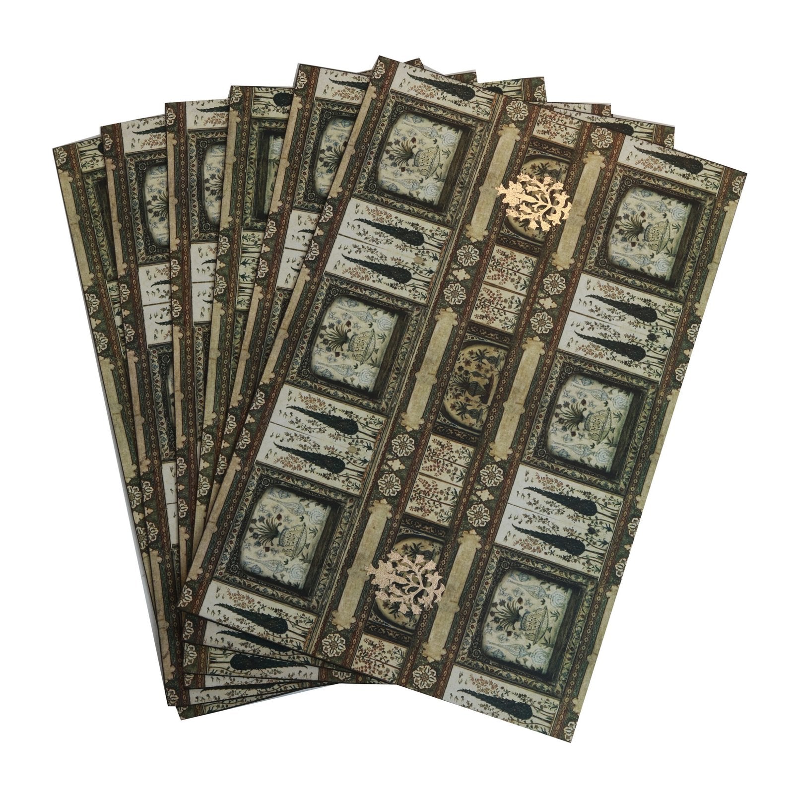 Chinar Mats - Set of 6 in Wood