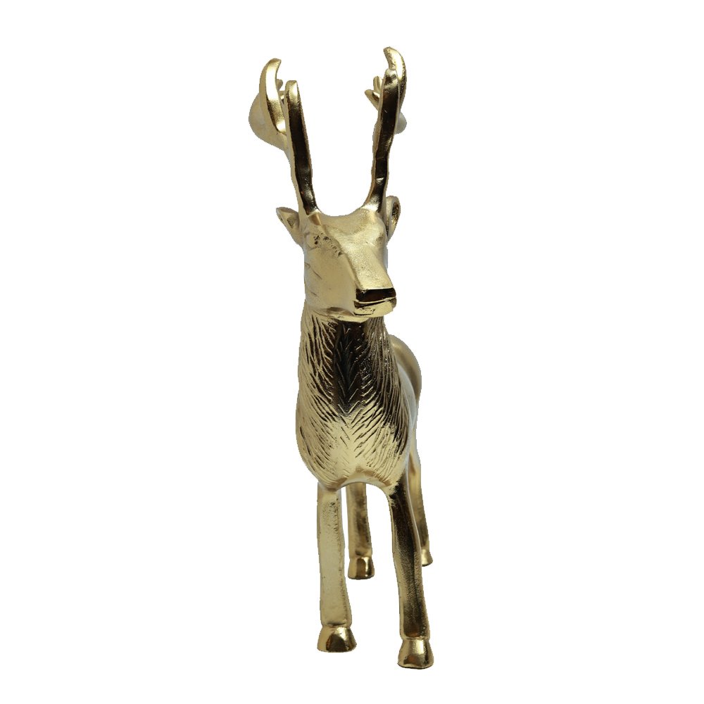 Majestic Stag - Large Golden  in Metal