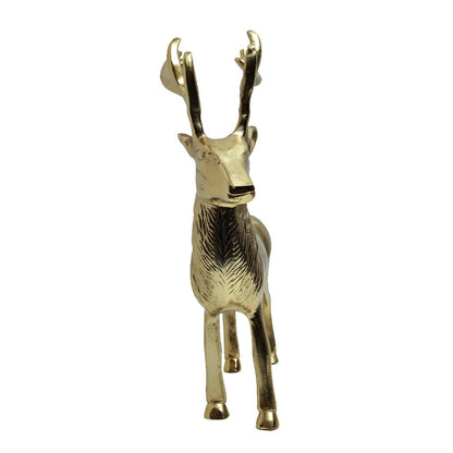 Majestic Stag - Large Golden  in Metal