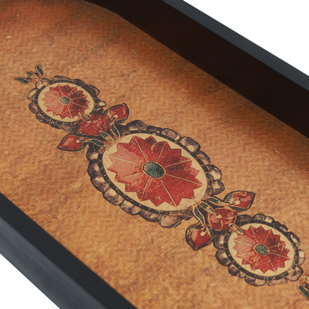Nakhsh Oval Tray - Wood