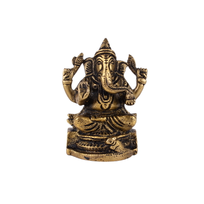 Pitamber Ganesha - Brass