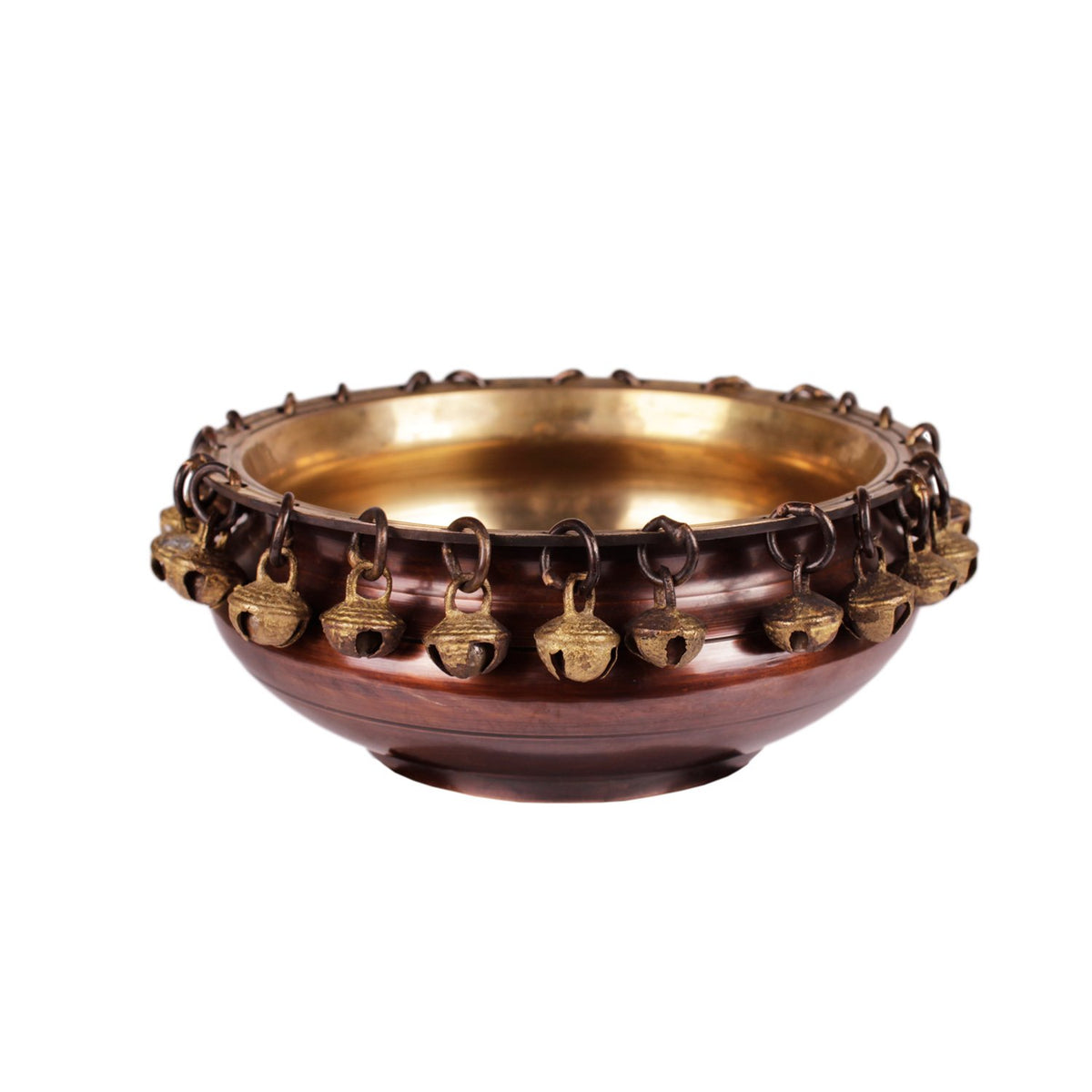 Gungroo Urli - Large in Brass