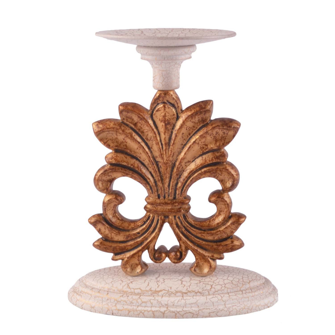 Eliana Candle Stand - Gold in Metal