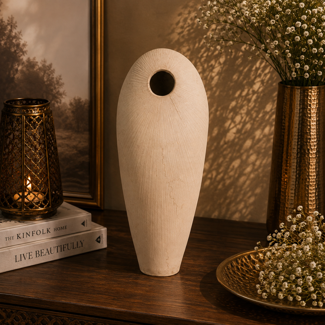 Hide n Seek - Beige in Ceramic