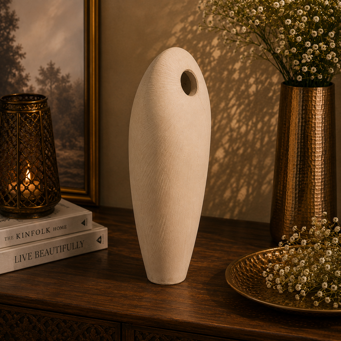 Hide n Seek - Beige in Ceramic