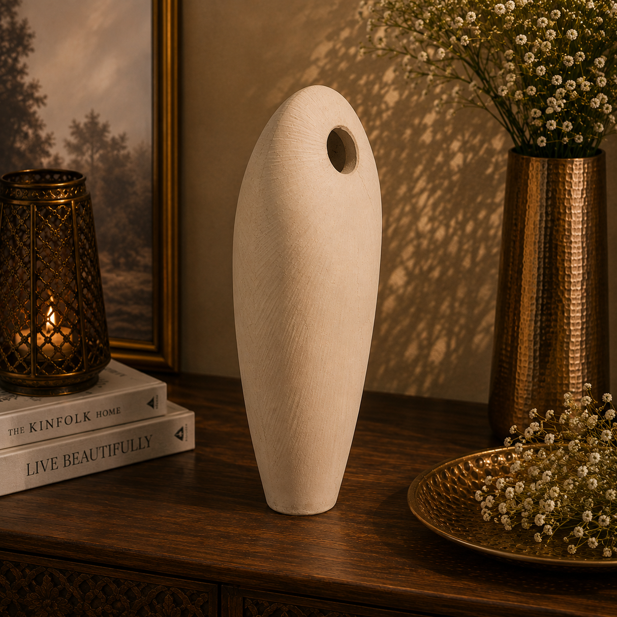 Hide n Seek - Beige in Ceramic
