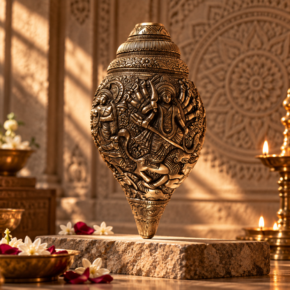 Durga Shankh - Brass