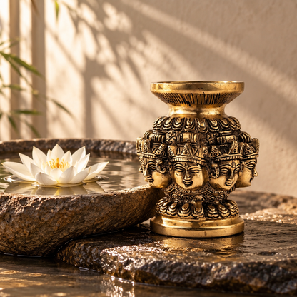 Laxmi Kalash - Brass
