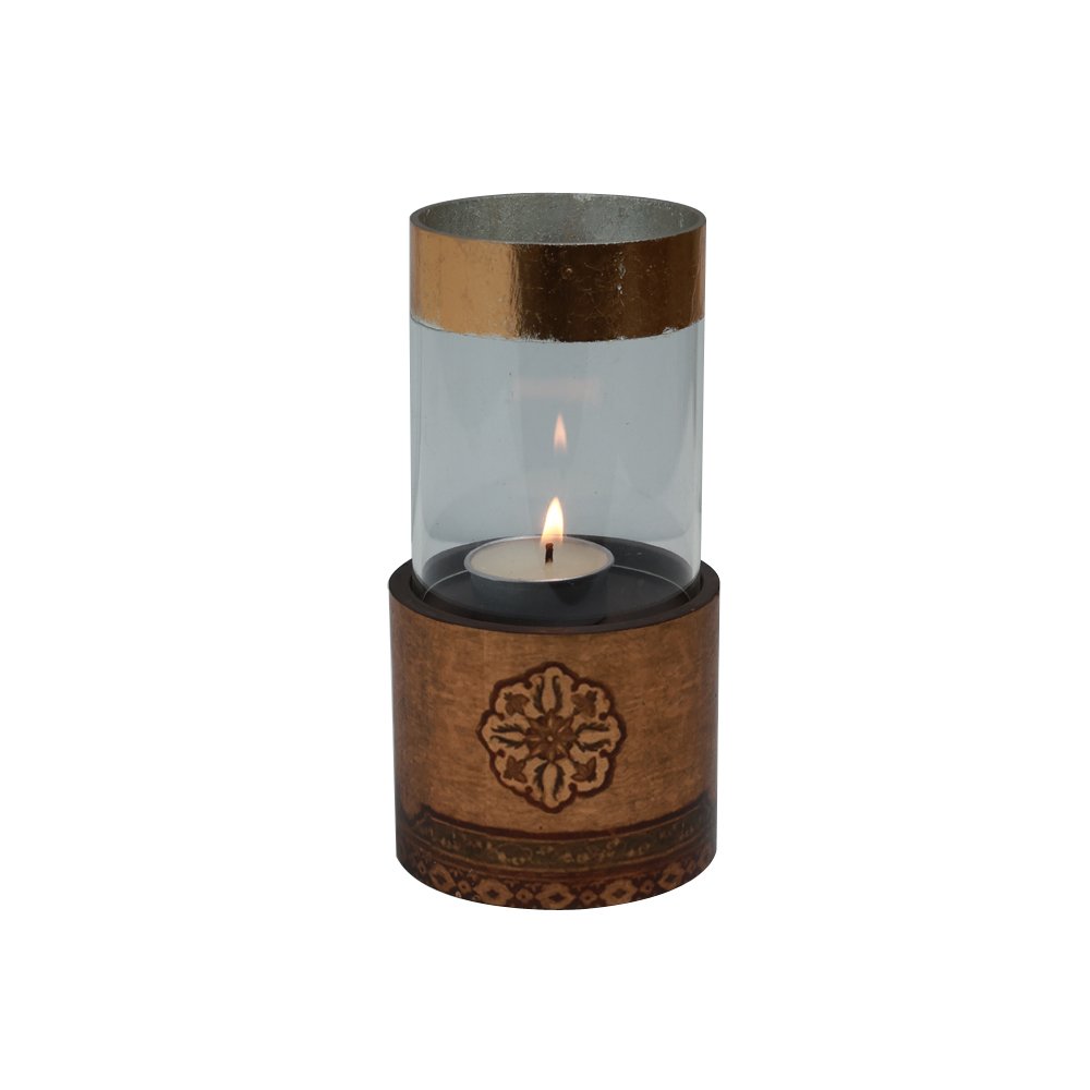 Chinar Shamma - Large in  Wood and Glass