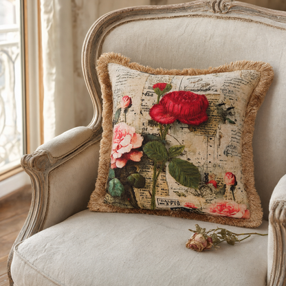 Vintage Flower Cushion