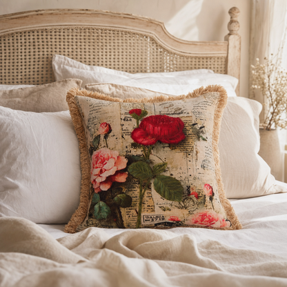Vintage Flower Cushion