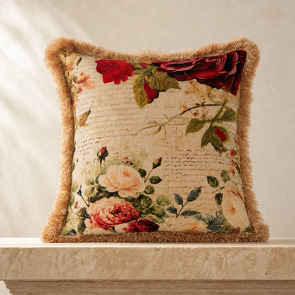 Vintage Flower Cushion