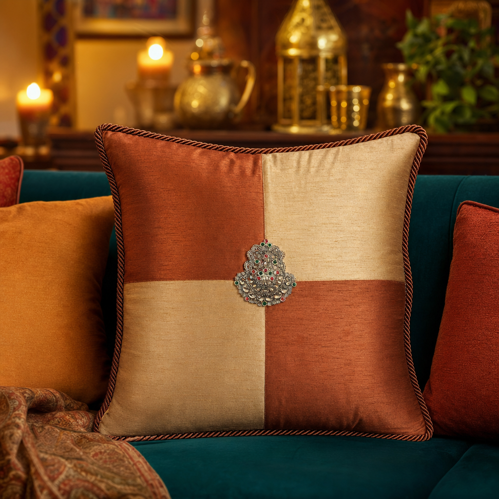 Tika Resham Cushion