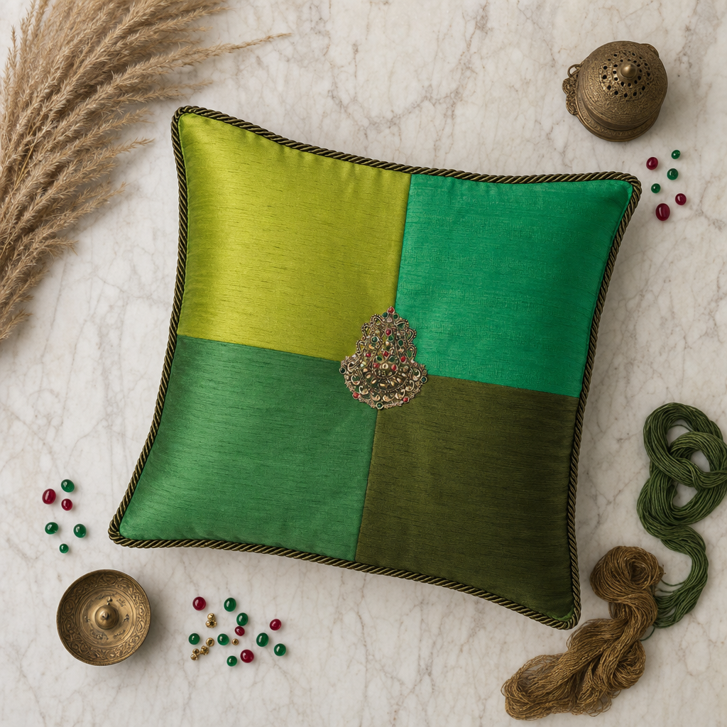 Tika Resham Cushion
