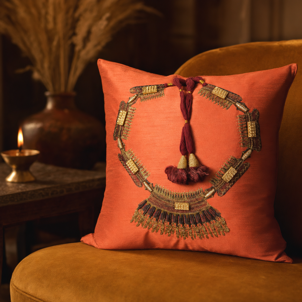 Apsara Cushion - Haar
