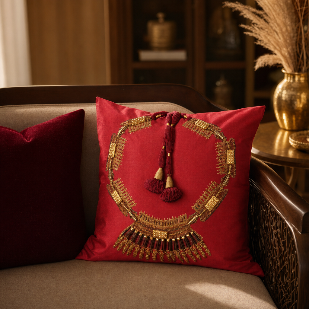 Apsara Cushion - Haar