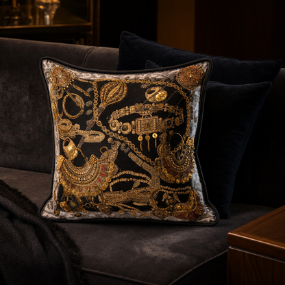 Apsara Cushion - Jewel