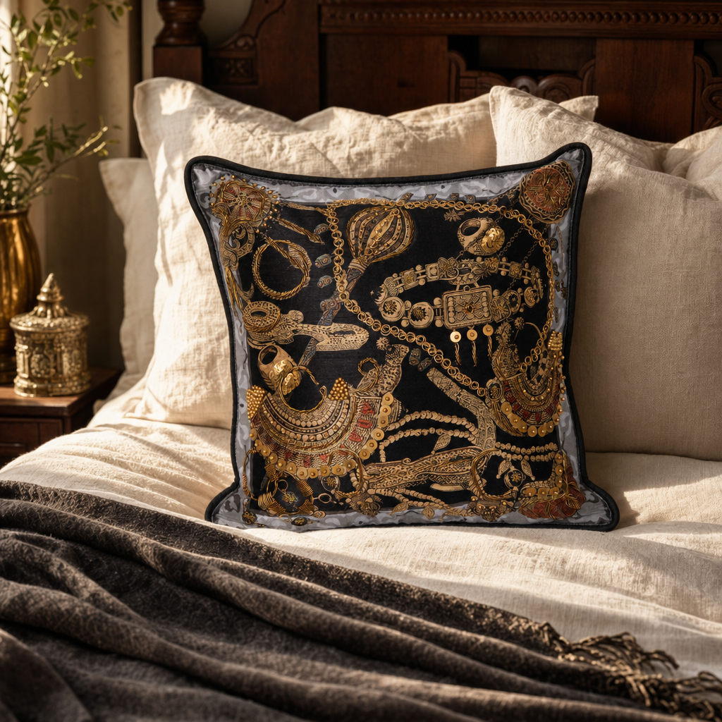 Apsara Cushion - Jewel
