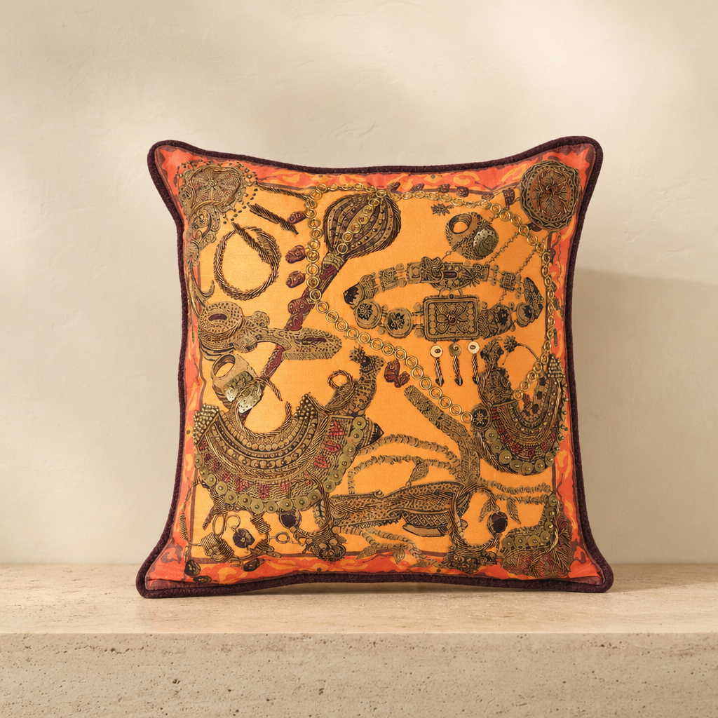 Apsara Cushion - Jewel