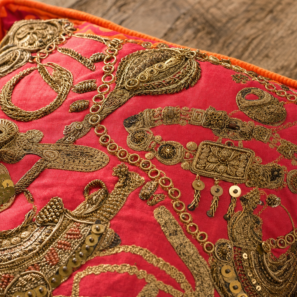 Apsara Cushion - Jewel