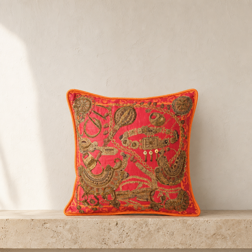Apsara Cushion - Jewel