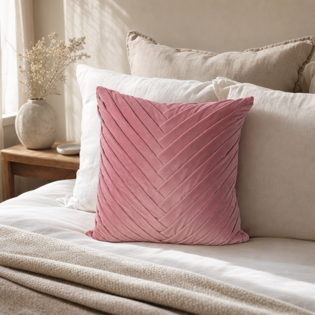 Pleated Rhythm Cushion