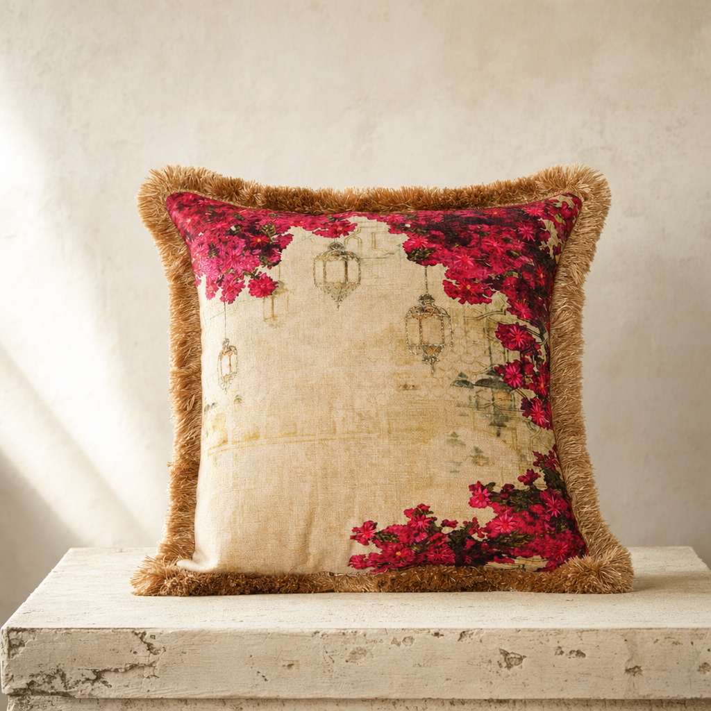 Vintage Flower Cushion