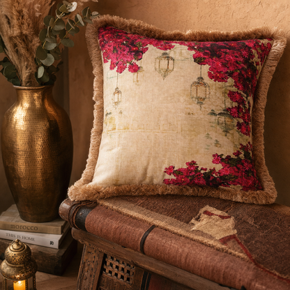 Vintage Flower Cushion