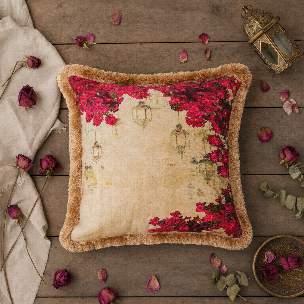 Vintage Flower Cushion