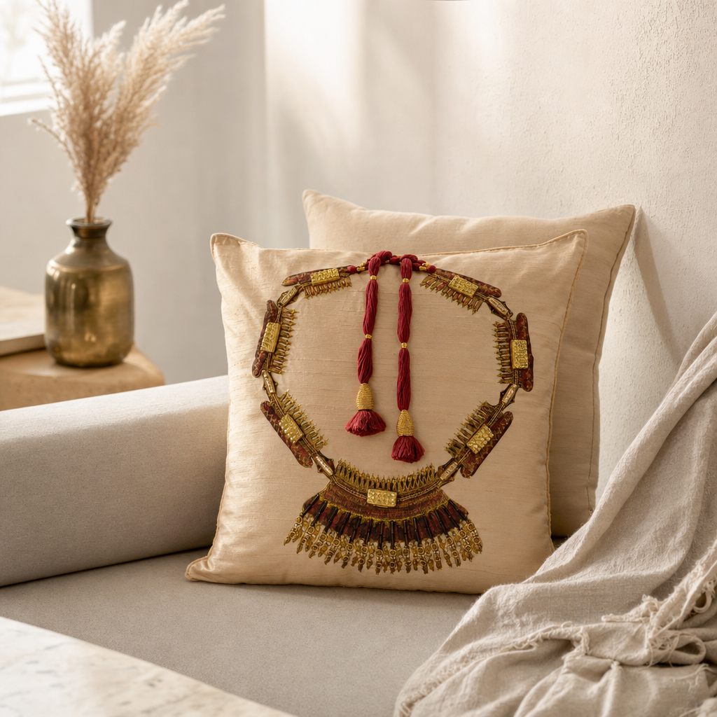 Apsara Cushion - Haar