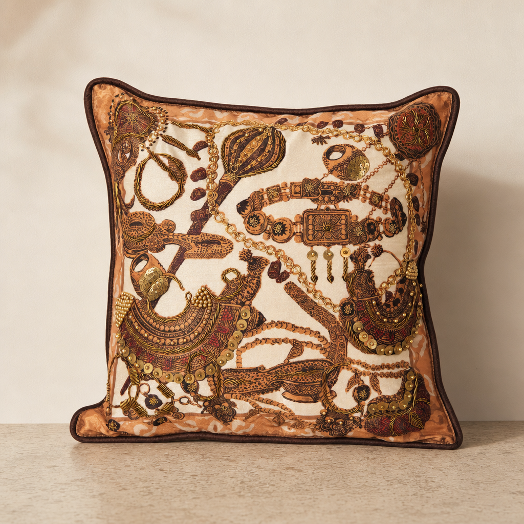 Apsara Cushion - Jewel
