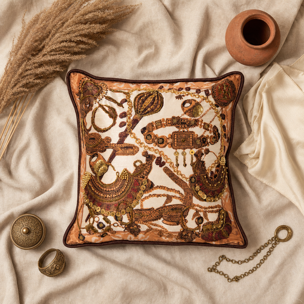 Apsara Cushion - Jewel