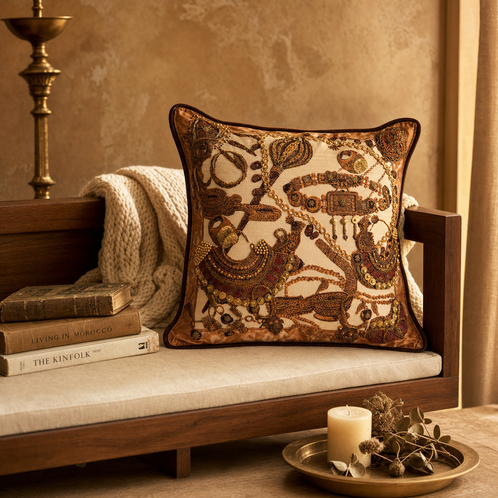 Apsara Cushion - Jewel