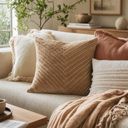 Pleated Rhythm Cushion