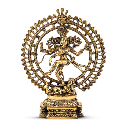 Natraj Snake Ring - Brass