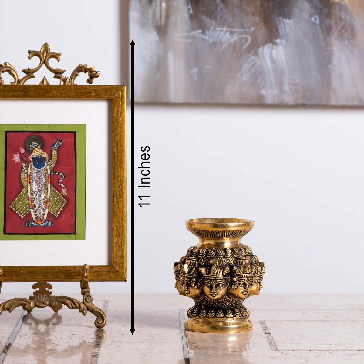Laxmi Kalash - Brass