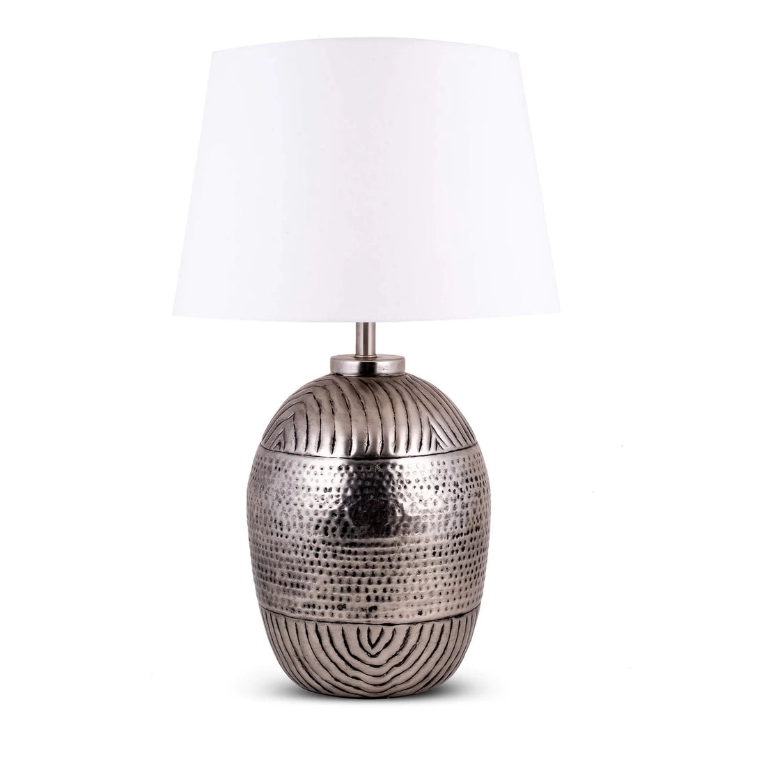 Haze Lamp - Silver in Metal